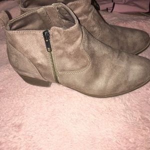 Short Heeled Ankle Boots